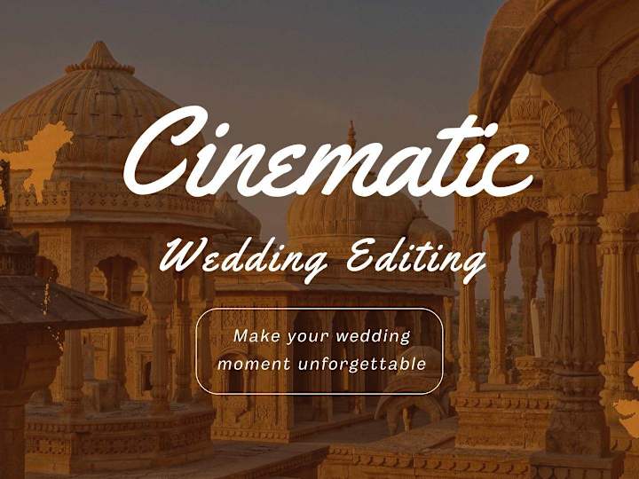 Cover image for Wedding Video Editing