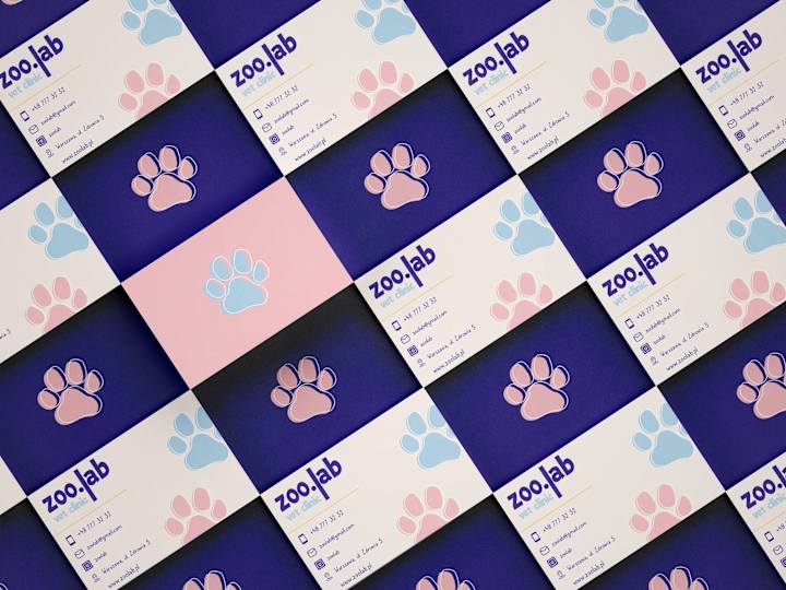 Cover image for brand identity | zoo.lab | vet clinic