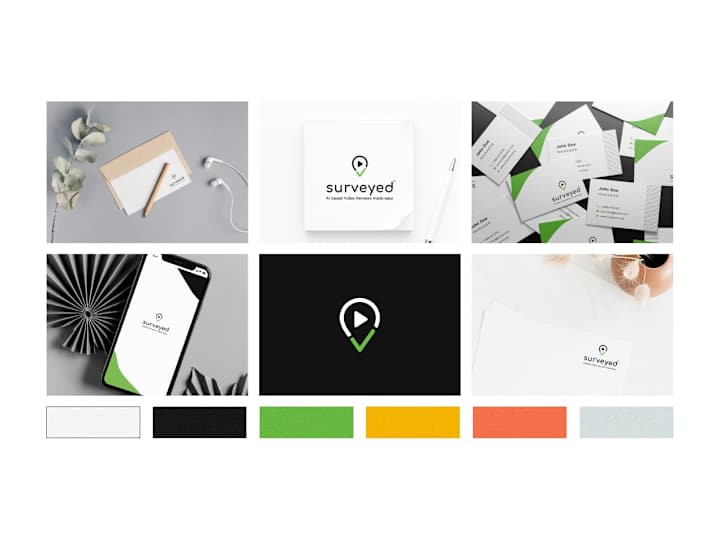 Cover image for Logo & Brand Identity: Surveyed App