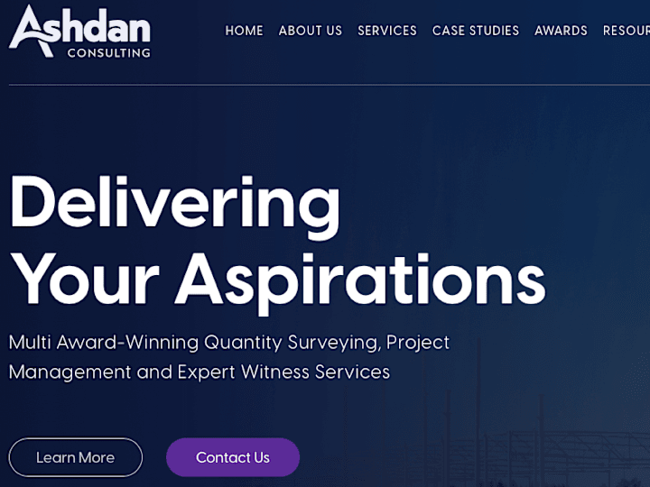 Cover image for Ashdan Group: Website Copy