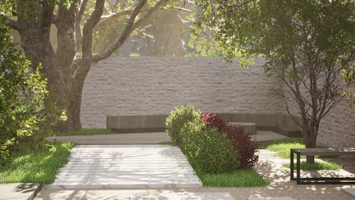 Cover image for Minimalistic garden design