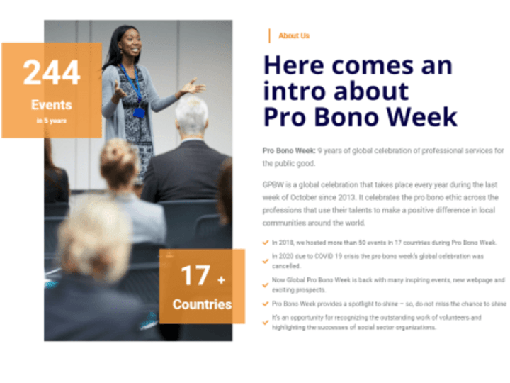 Cover image for Pro Bono Week