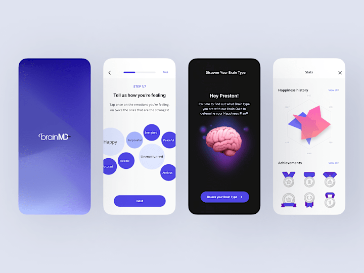 Cover image for Brain MD+ - An Education App for Neuroscience-Driven Happiness