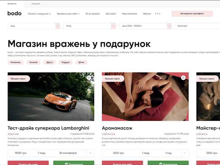 Cover image for Frontend for impressions certificates online store 