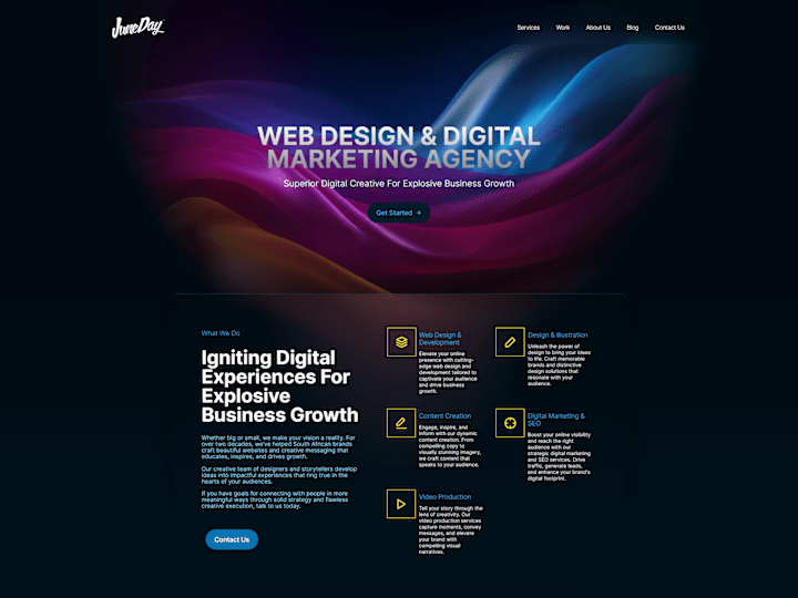 Cover image for Website design & Development