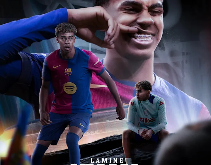 Cover image for Lamine yamla Sport Poster