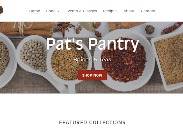 Cover image for Pat’s Pantry, Spices & Teas