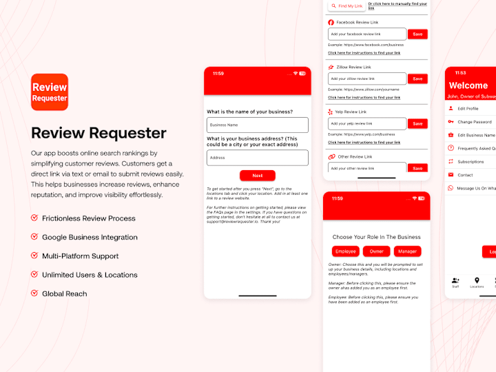 Cover image for Review Requester App 