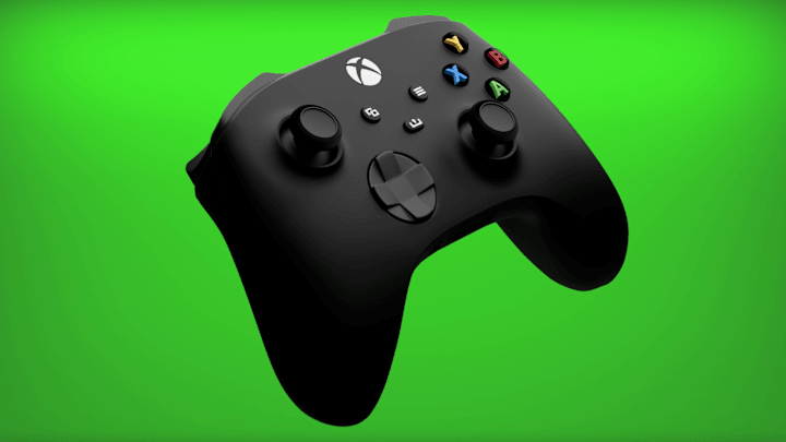 Cover image for Xbox Controller 3D animation and Renders