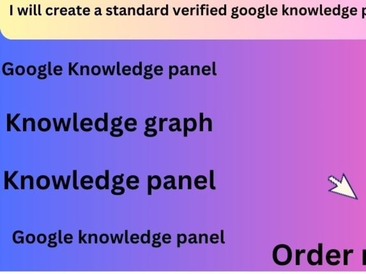 Cover image for I WILL CREATE OR EDIT GOOGLE KNOWLEDGE PANEL