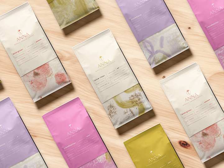 Cover image for ANNA Coffee - Brand Identity and Packaging