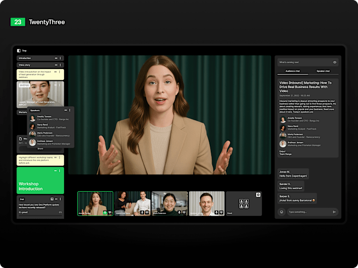 Cover image for TwentyThree Webinars 