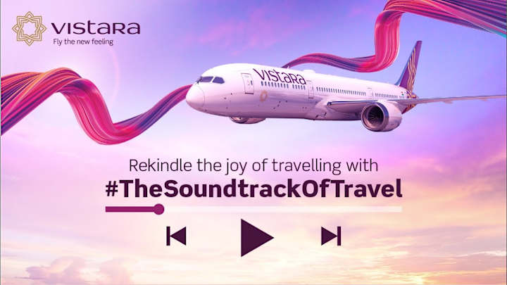 Cover image for Vistara - #TheSoundtrackOfTravel 2022