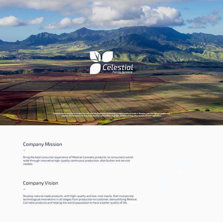 Cover image for Celestial Farms Jamaica :: Behance