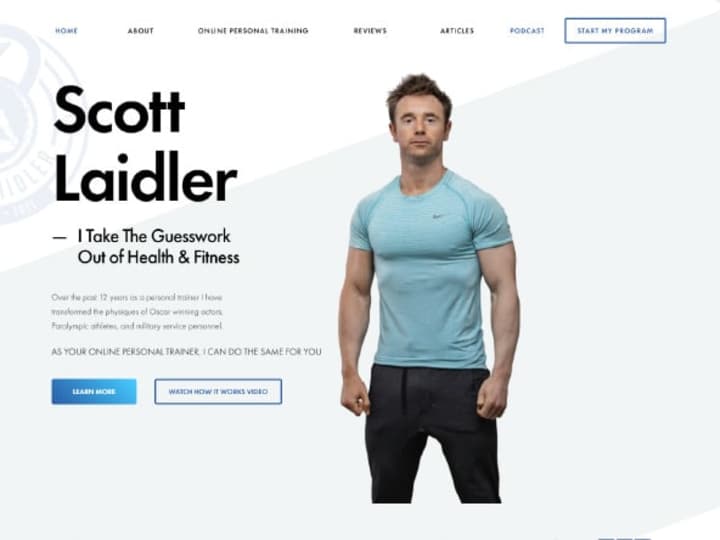 Cover image for WordPress Web Design for Personal Trainers & Fitness