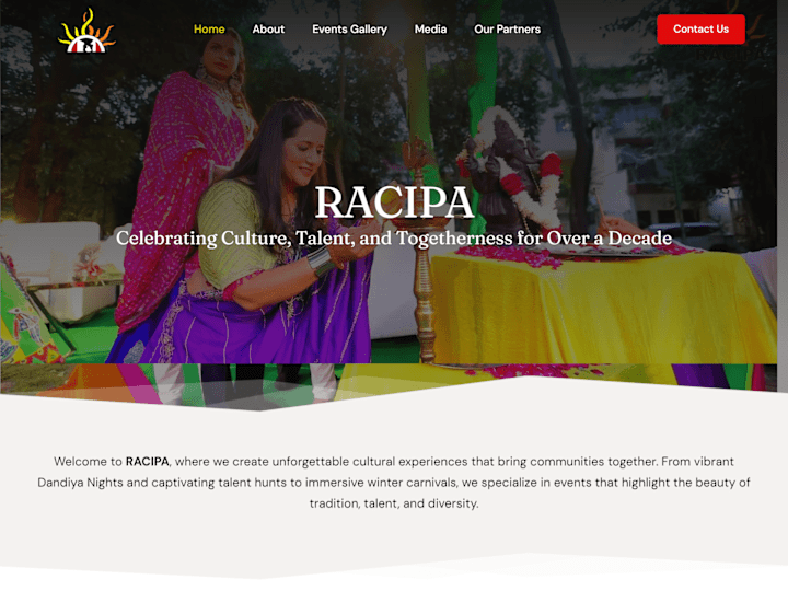 Cover image for Racipa - An event company