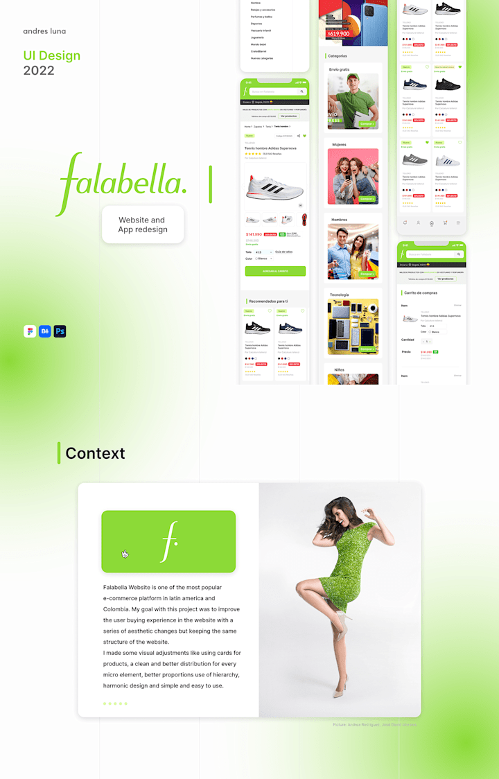 Cover image for Falabella App and Website Redesign :: Behance