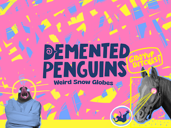 Cover image for DEMENTED PENGUINS