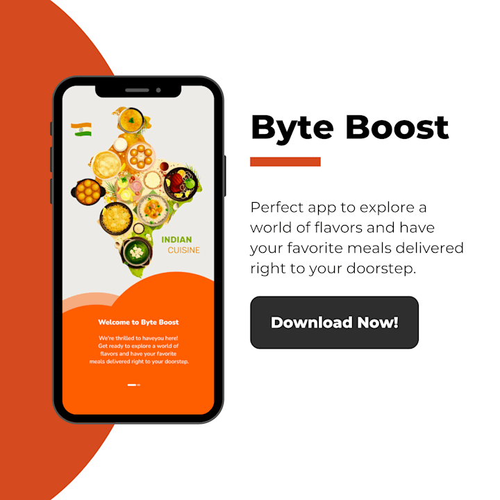 Cover image for ByteBoost - Food Delivery Application