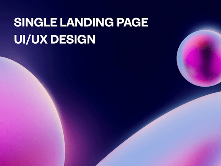 Cover image for Landing Page Design