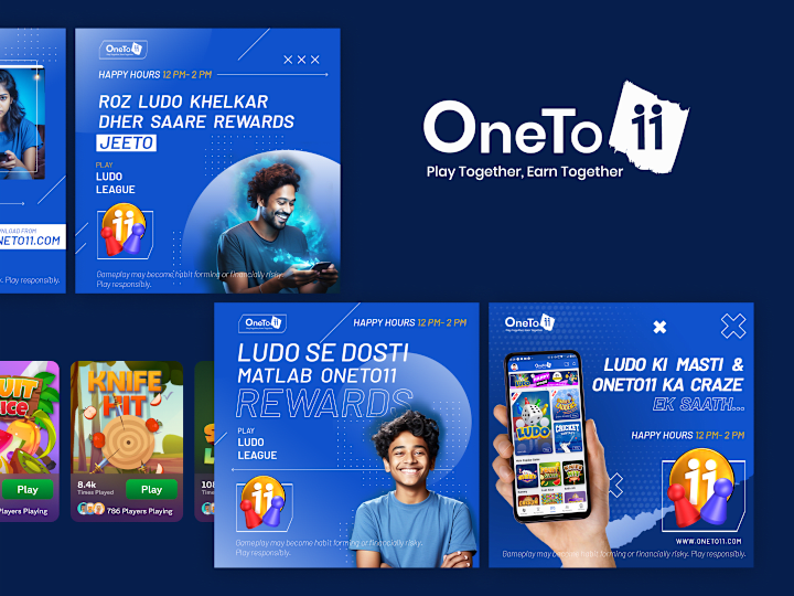 Cover image for Social Media Content for a Gaming App