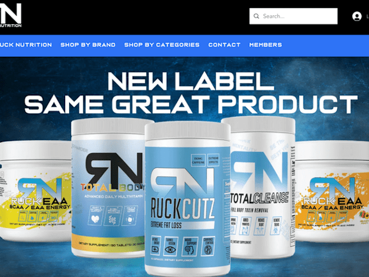 Cover image for Supplements Ecommerce Website