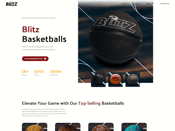 Cover image for Blitz Basketball