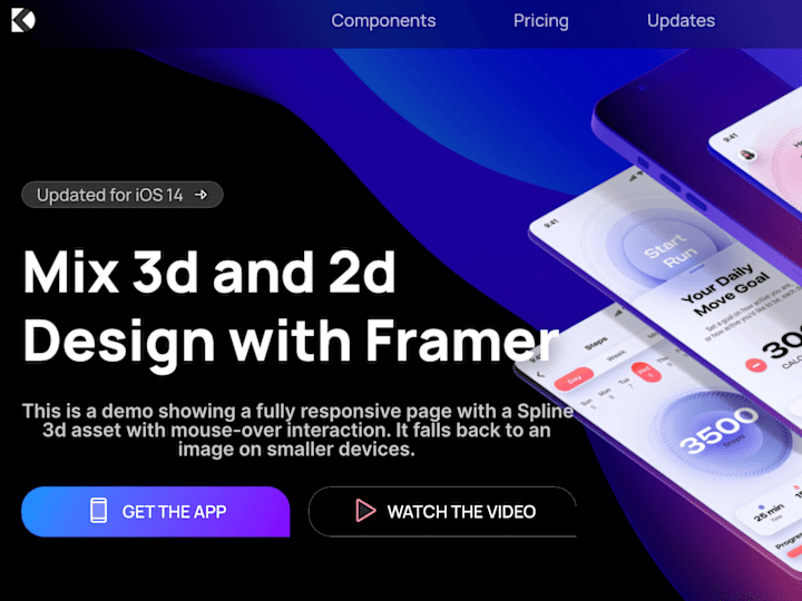 Cover image for 3d integration Framer Site