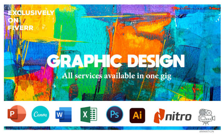 Cover image for Professional Graphic Designer, product dersign for your business