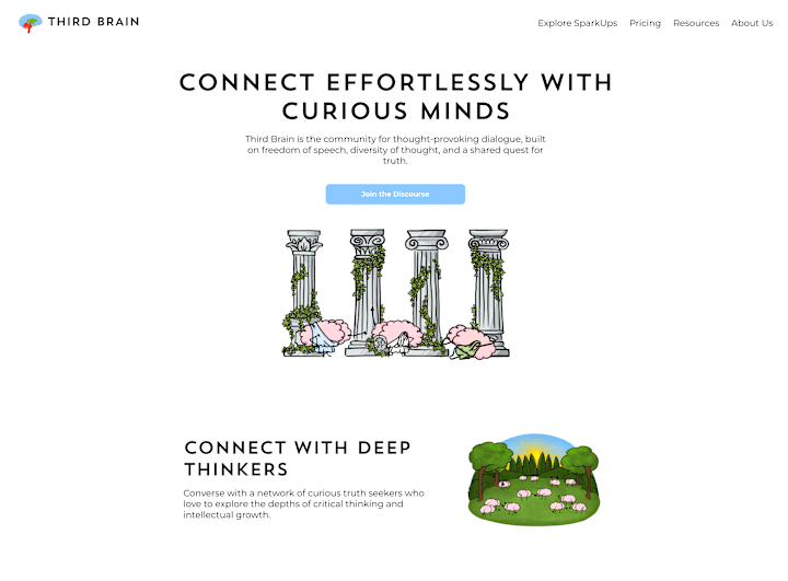 Cover image for Third Brain Website