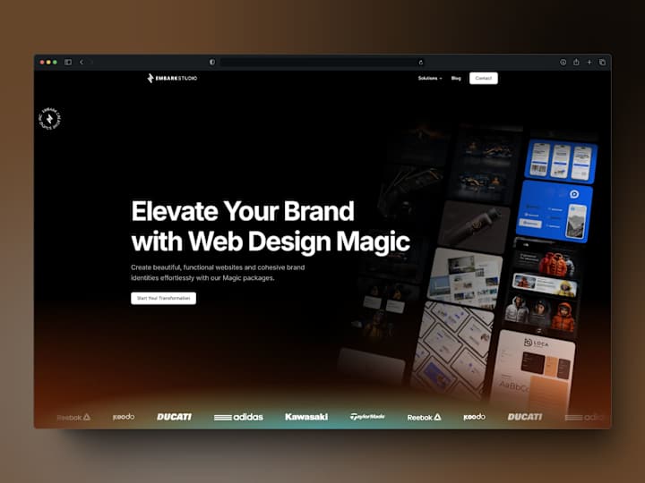 Cover image for Embark Studio Inc - Framer Website Development