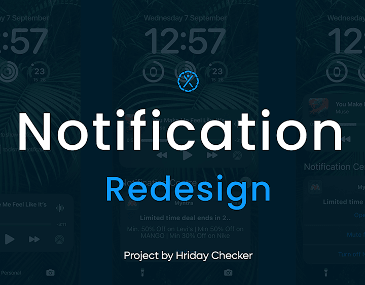 Cover image for Redesign of a Notification