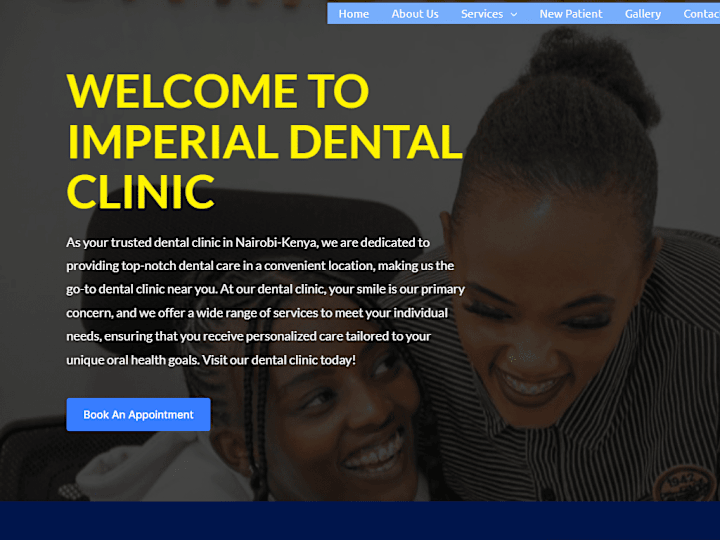 Cover image for Website Redesign for Dental Clinic