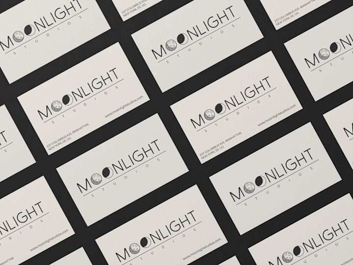 Cover image for MOONLIGHT STUDIOS - BRANDING PROJECT on Behance