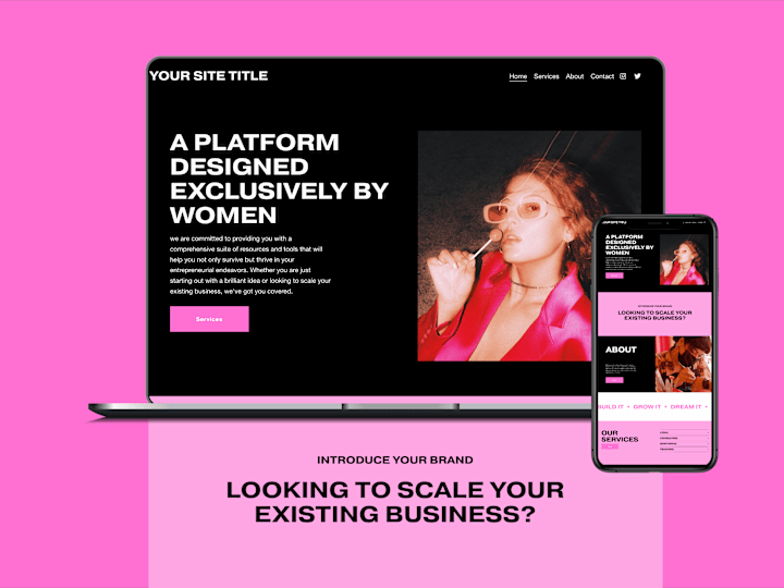 Cover image for Squarespace Web Design 