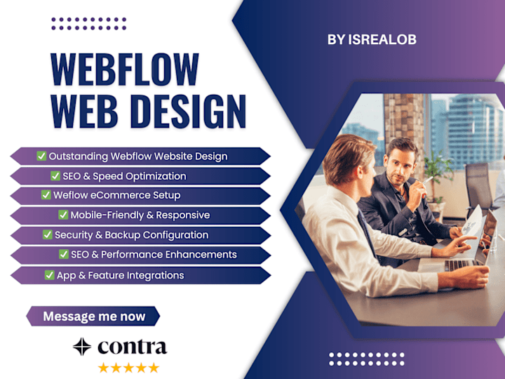 Cover image for Webflow Web Design – Modern, Scalable & High-Performing Websites