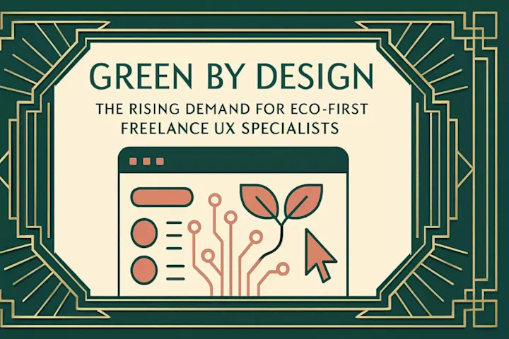 Cover image for Green by Design: The Rising Demand for Eco-First Freelance UX Specialists