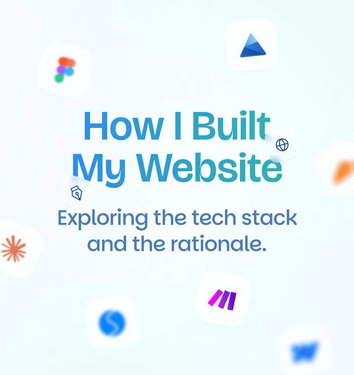 Cover image for How I Built My Website