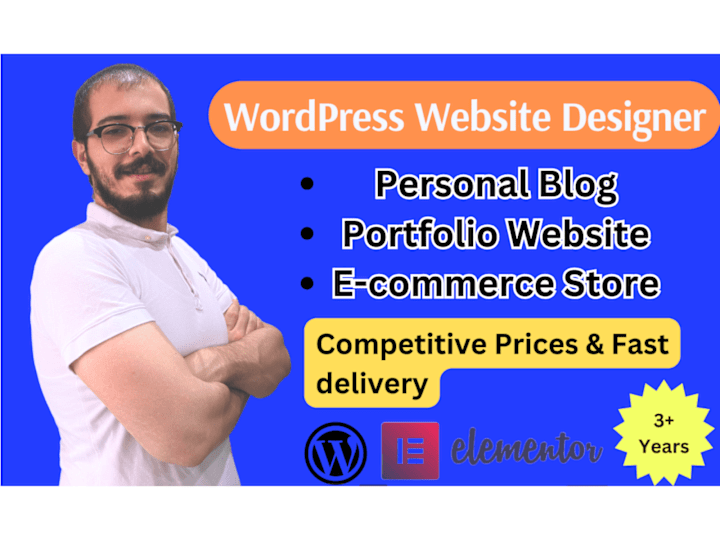 Cover image for Hosting & Designing a 7-page professional website 