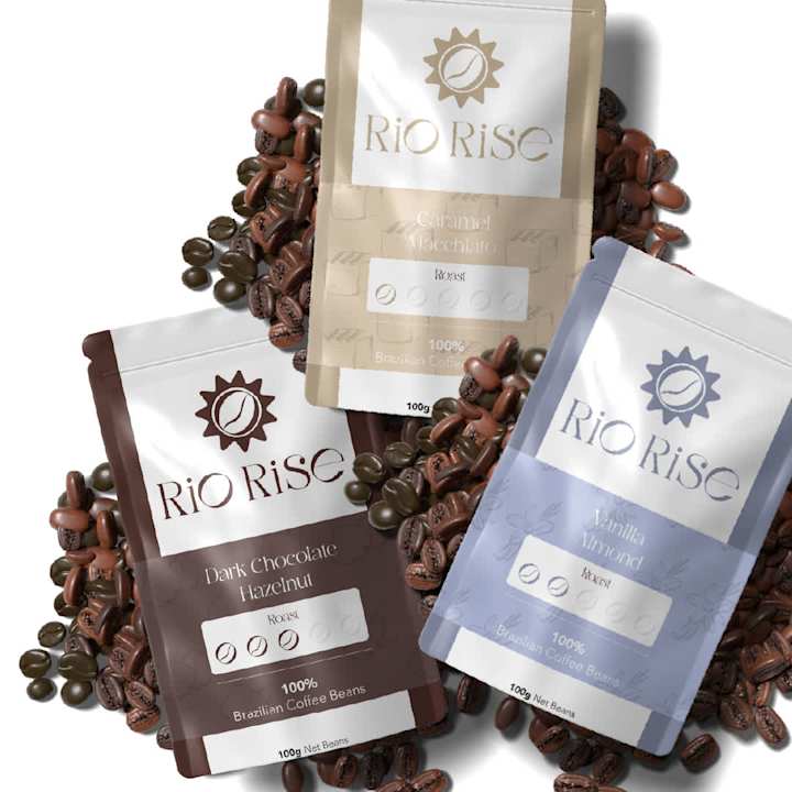 Cover image for Rio Rise: Coffee Brand Identity