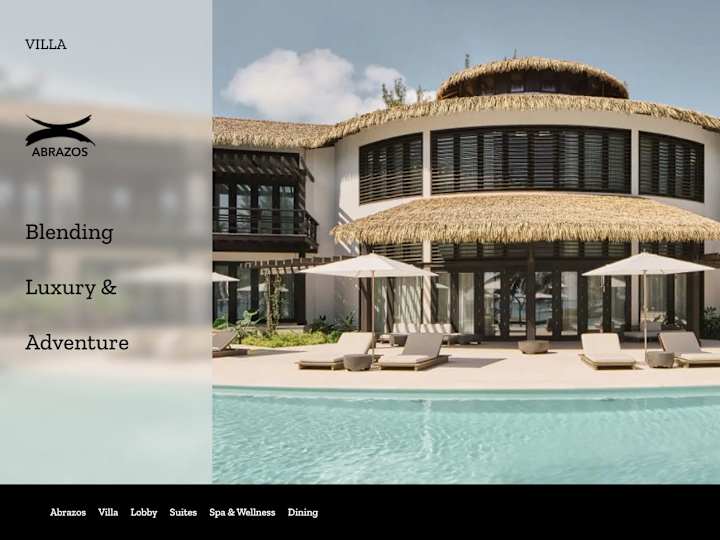 Cover image for Luxury villa website using next.js, framer motion and more