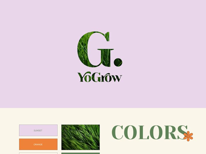 Cover image for Brand Identity for YoGrow