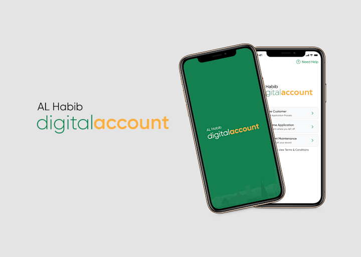 Cover image for AL Habib Digital Account Opening App :: Behance