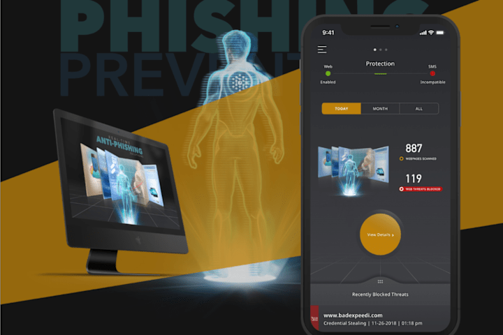 Cover image for SlashNext Phishing Protection Product Design