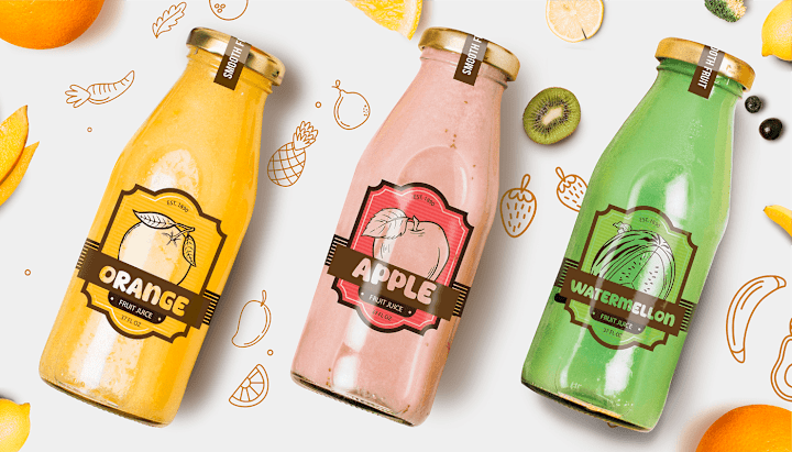 Cover image for Smoothie - Packaging Design :: Behance