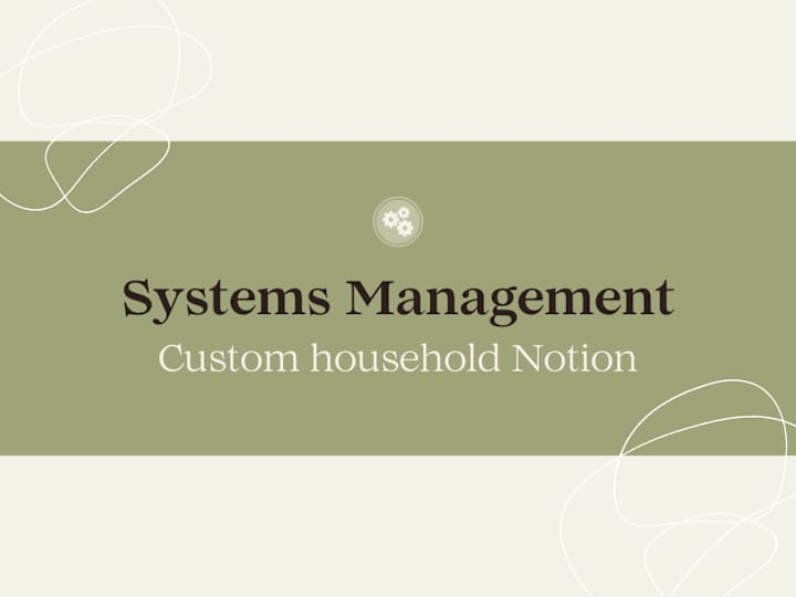 Cover image for Systems Management - Custom Notion Hub