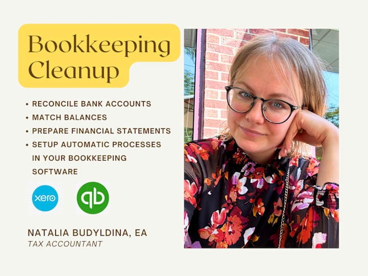 Cover image for Small Business Bookkeeping Cleanup