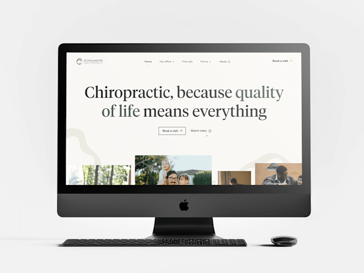 Cover image for Chiropractic Website