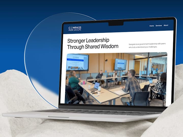 Cover image for Compass Peer Groups Website Redesign