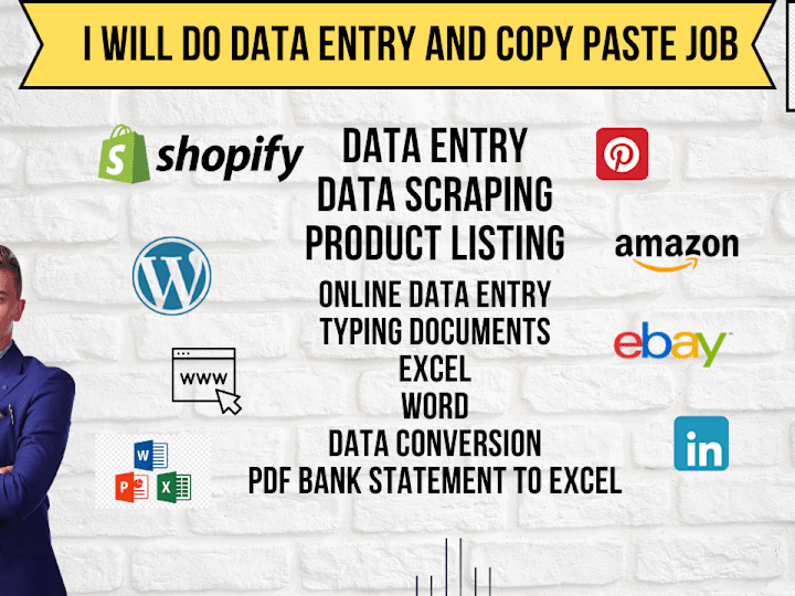 Cover image for I will do WordPress content uploads and data entry